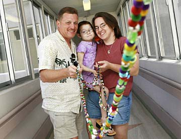 A Little Girl with Cancer and Her Beads of Courage